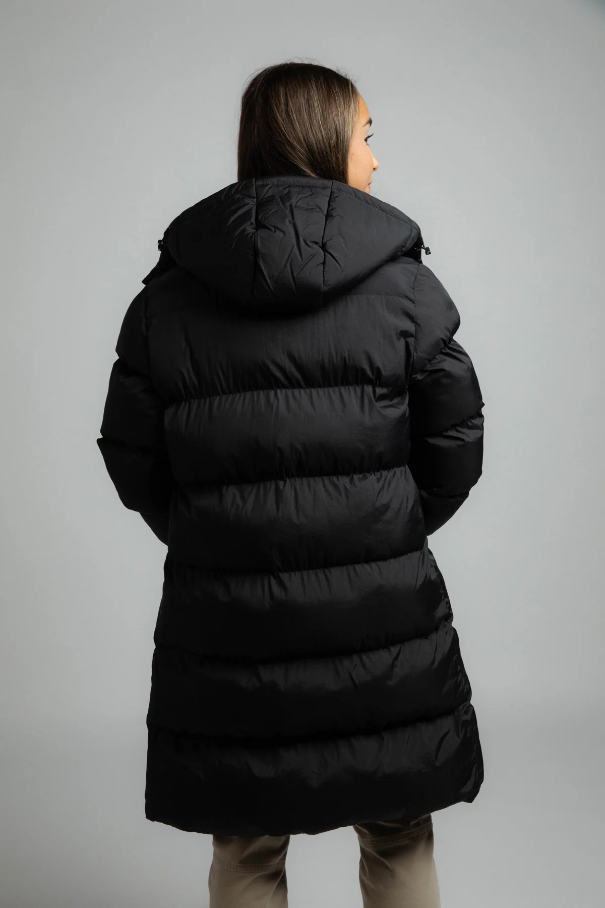 CHAQUETA LARGA DE FIBRA BOTAYA - Image 4