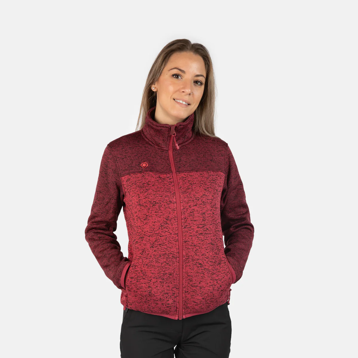CHAQUETA POLAR DE PUNTO SAMAUN II W - Image 3
