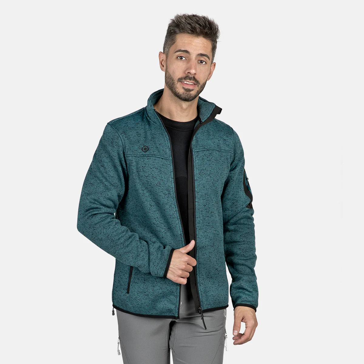 CHAQUETA POLAR DE PUNTO SAMAUN M - Image 3