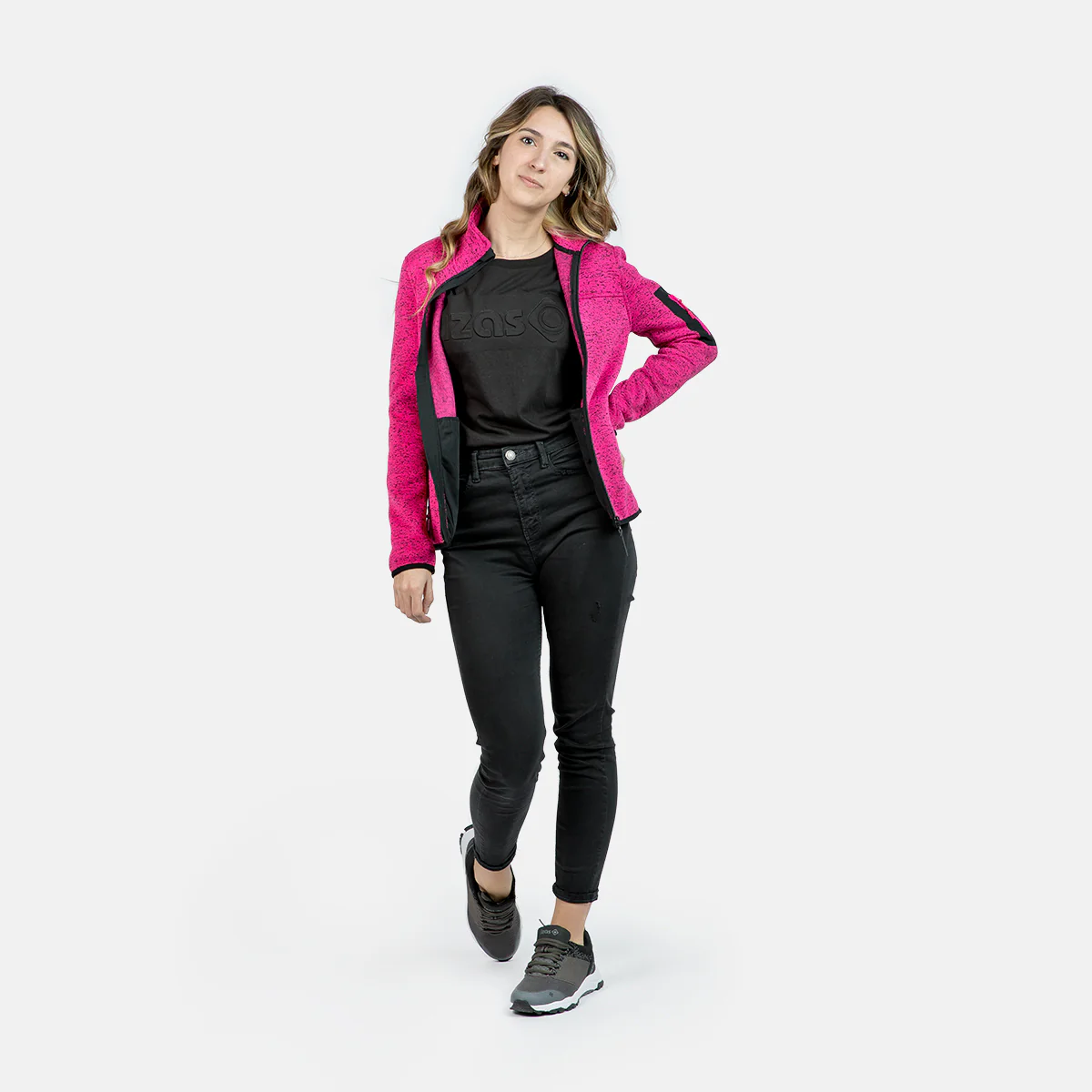 CHAQUETA POLAR DE PUNTO SAMAUN W - Image 13