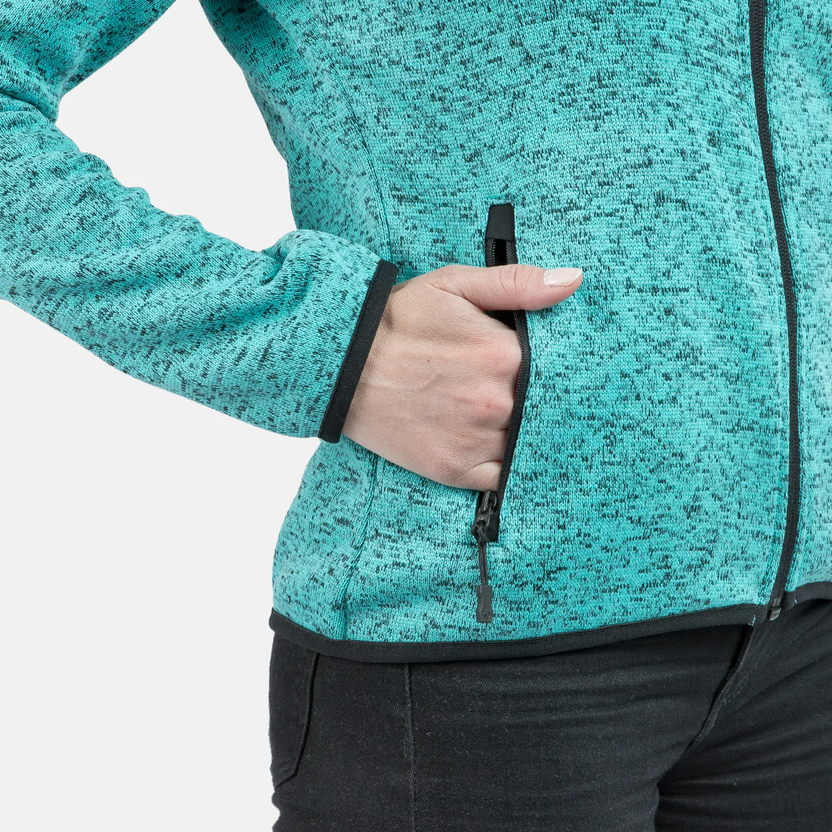 CHAQUETA POLAR DE PUNTO SAMAUN W - Image 7
